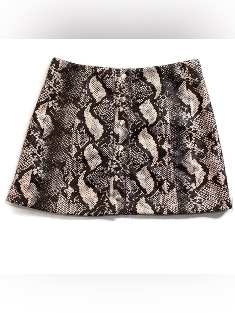 Urban Outfitters Snakeskin print Mini Skirt